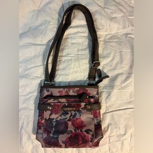 Rosetti rose shoulder purse